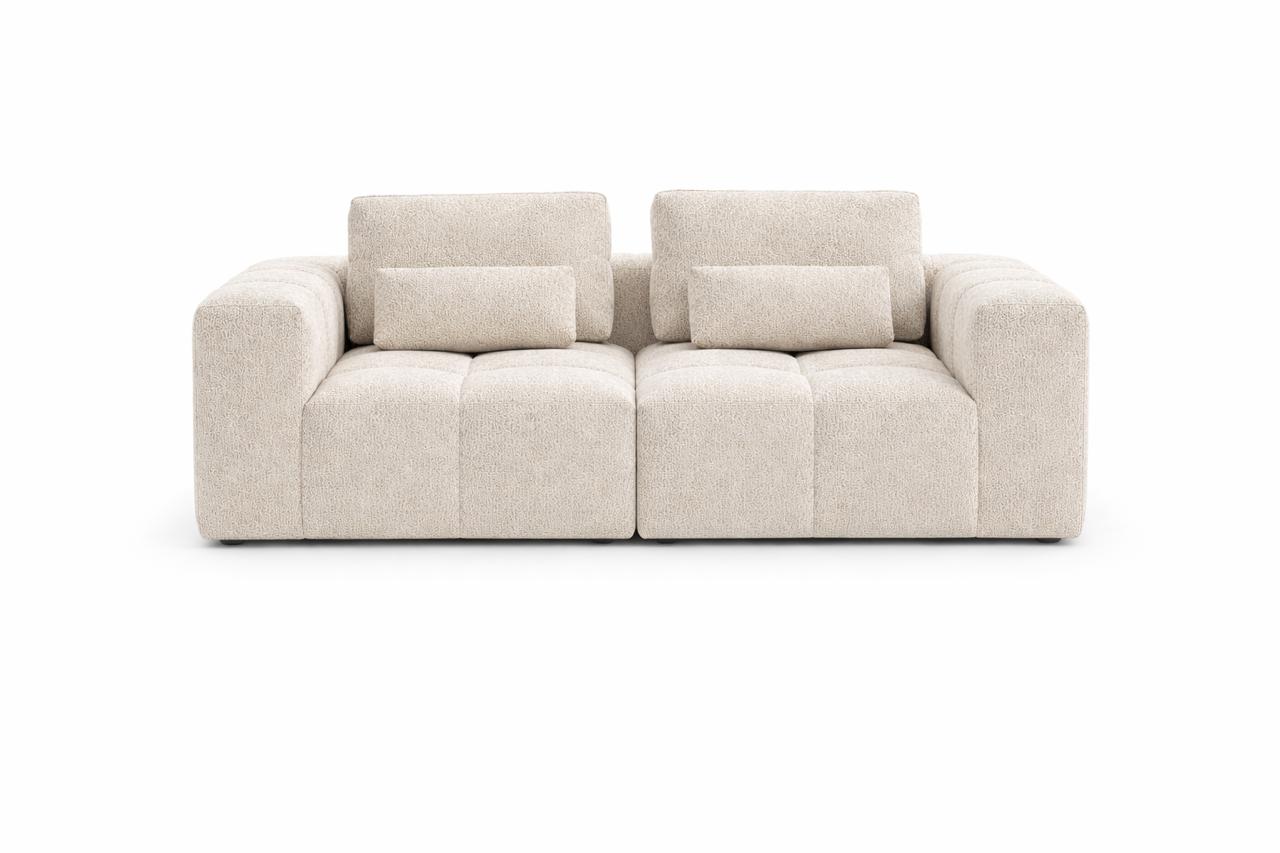 Sofá Modular 2 Plazas Tufteado Bishop