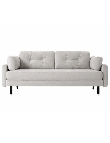 Sofa 3 plazas Corner patas en acabado Negro