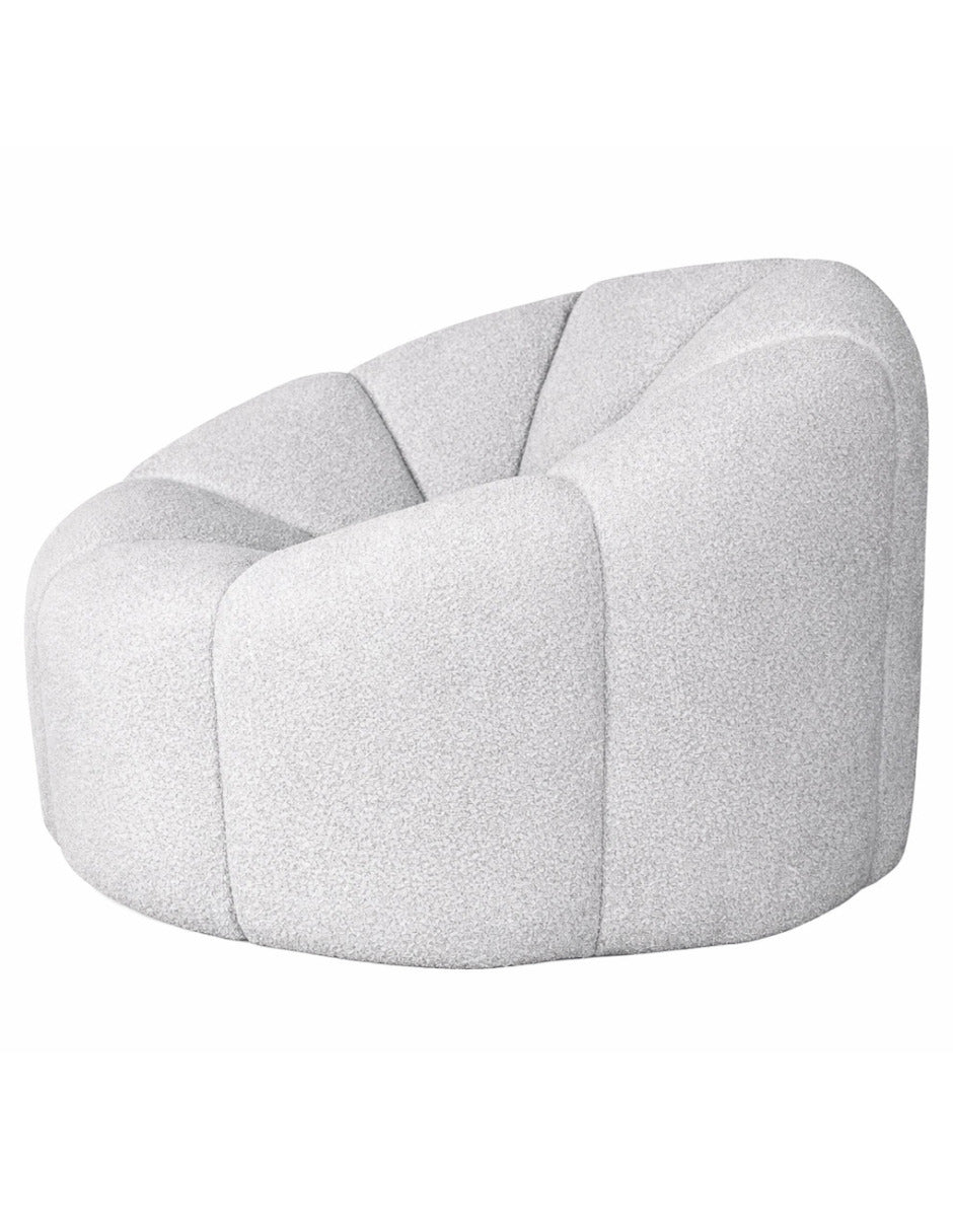 Sillón Lotto | Redondo Bouclé Premium