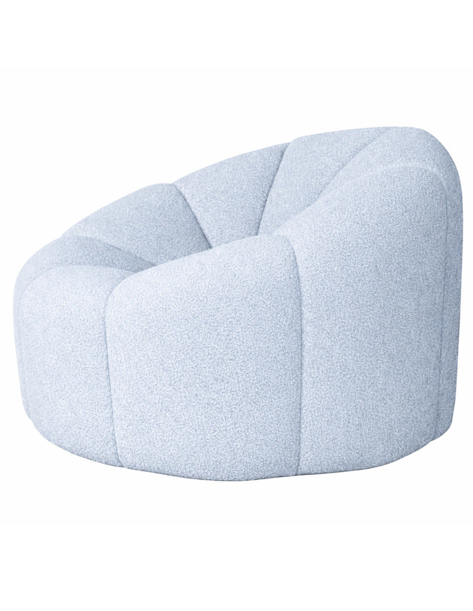 Sillón Lotto | Redondo Bouclé Premium