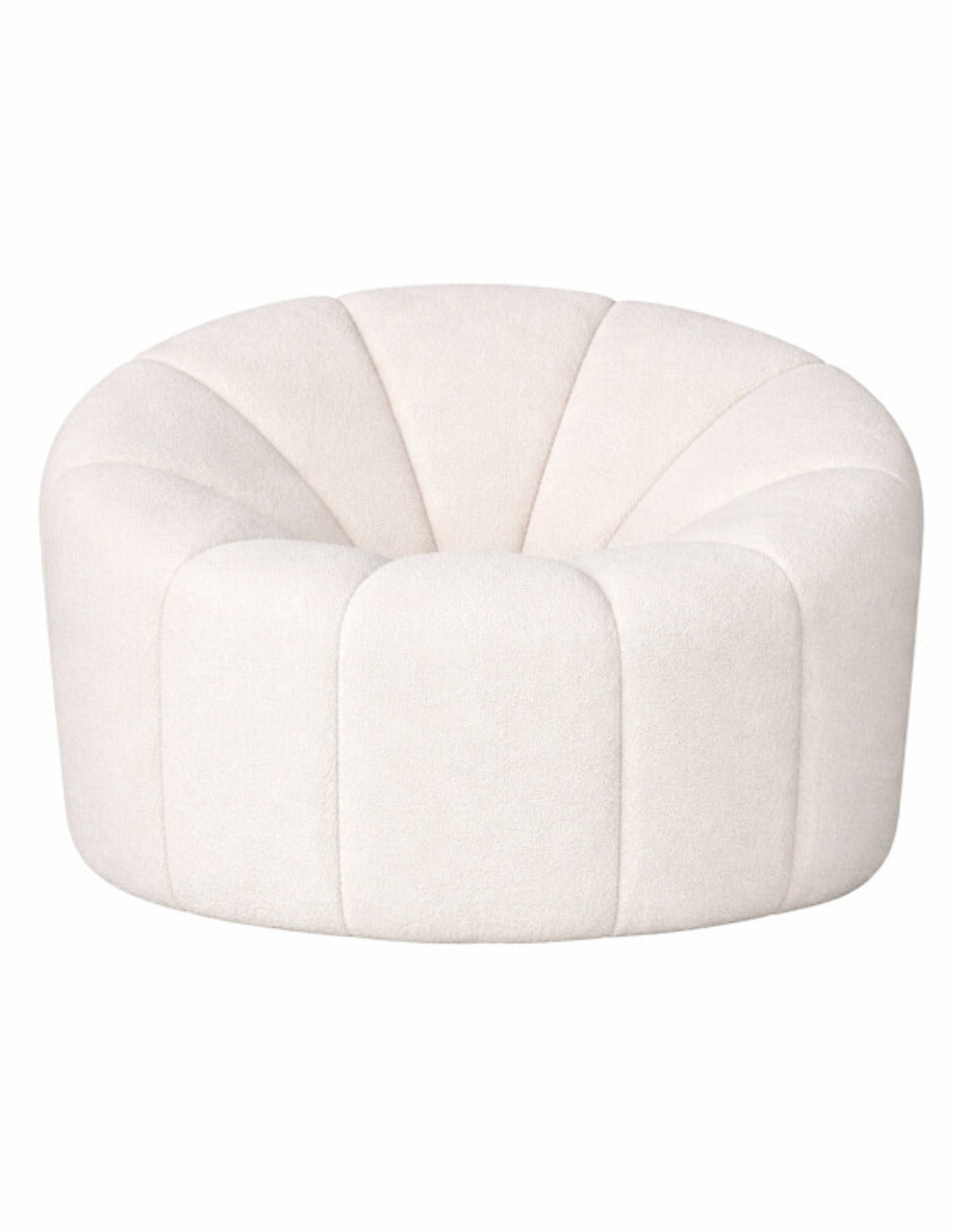 Sillón Lotto | Redondo Bouclé Premium