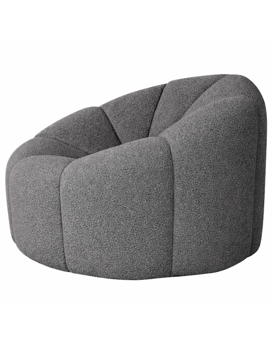 Sillón Lotto | Redondo Bouclé Premium