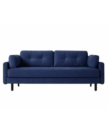 Sofa 3 plazas Corner patas en acabado Negro