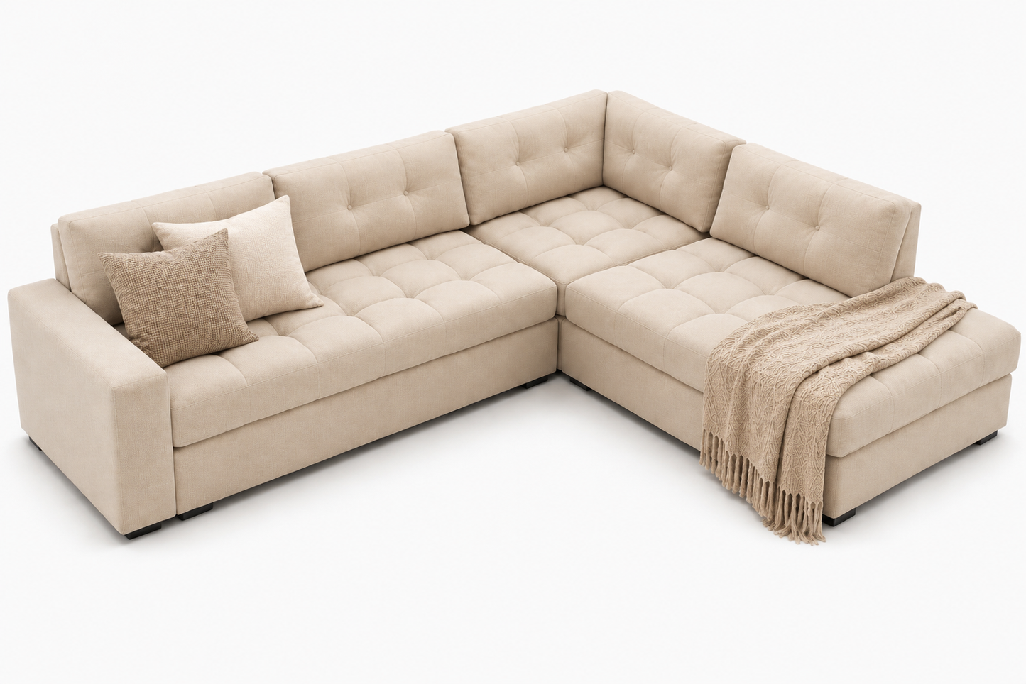 Sofá Seccional Esquinera Amsterdam | Chaise Derecho