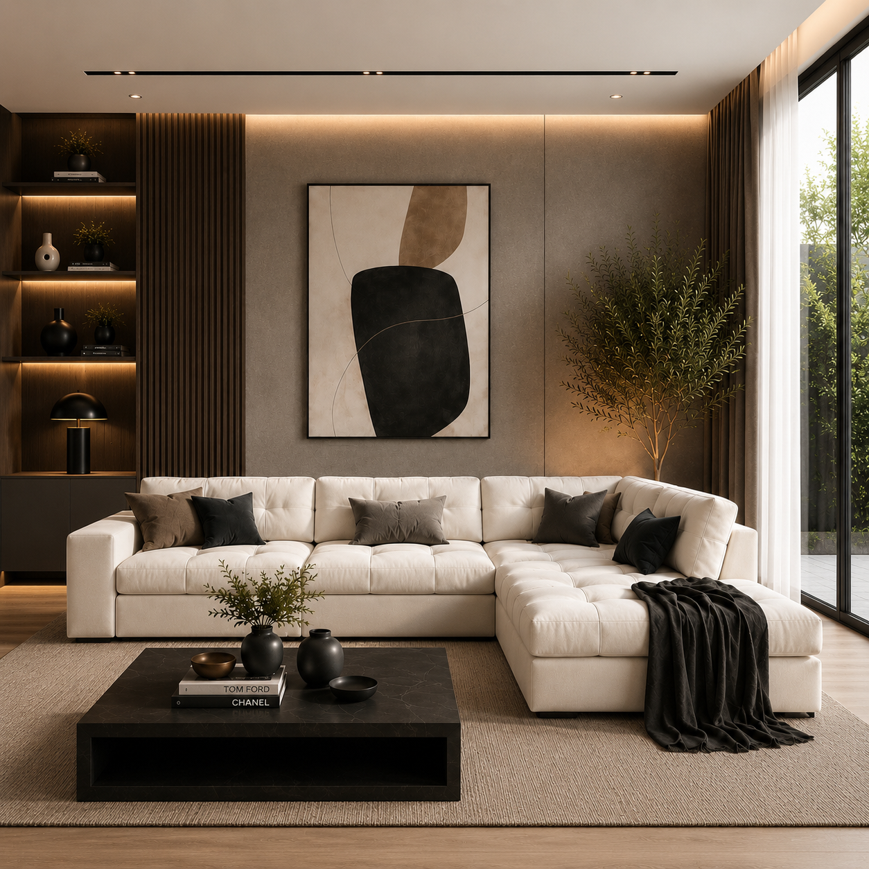 Sofá Seccional Esquinera Amsterdam | Chaise Derecho