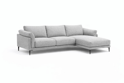 Sofá Seccional Moderno Milan con Chaise Longue Derecho