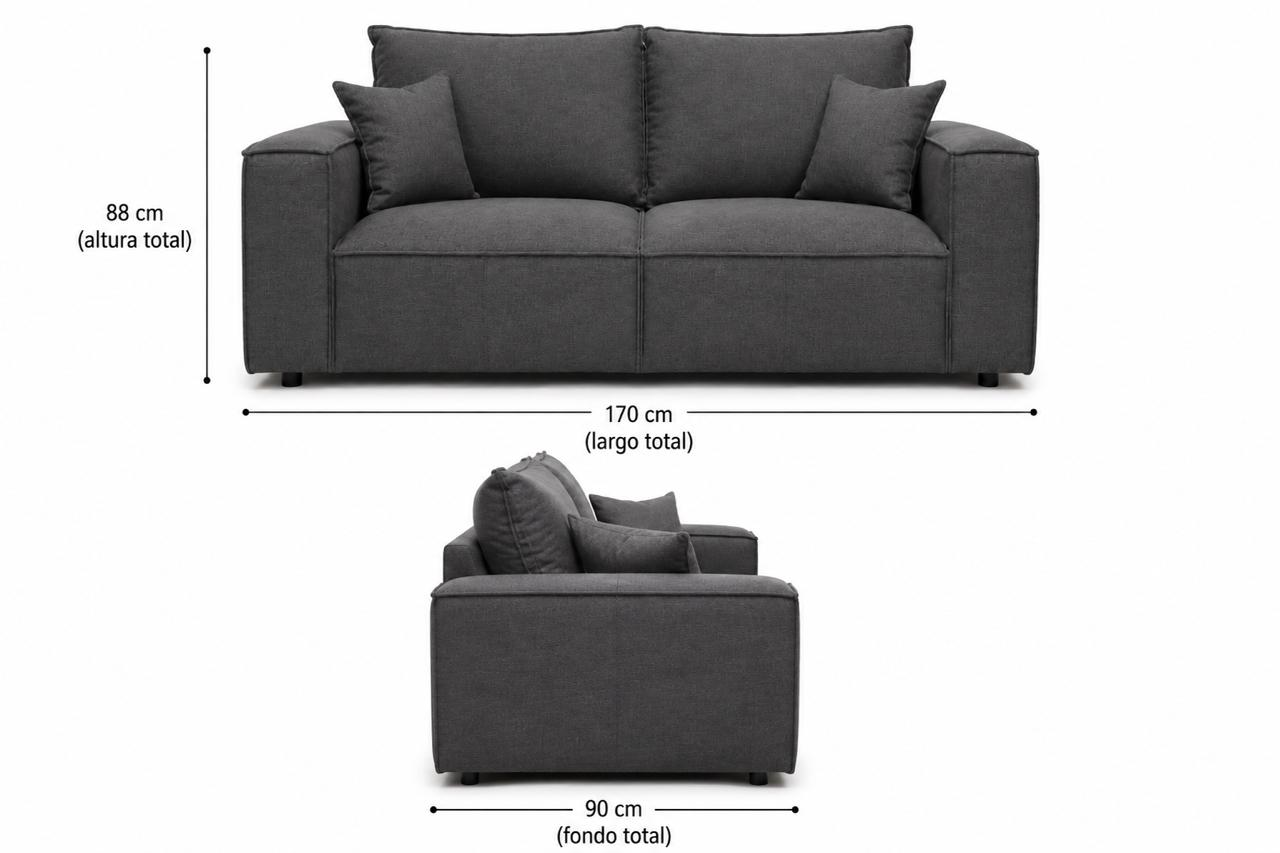 Sofa 2 plazas Praga