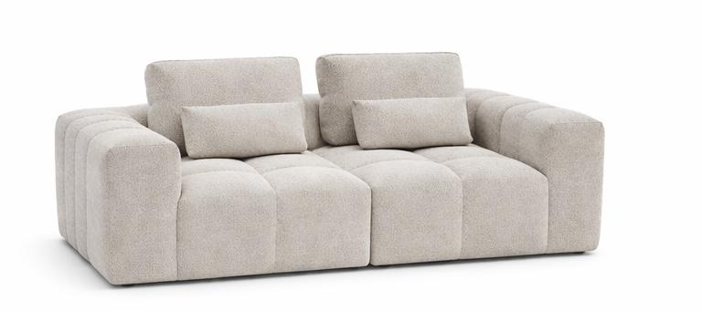 Sofá Modular 2 Plazas Tufteado Bishop