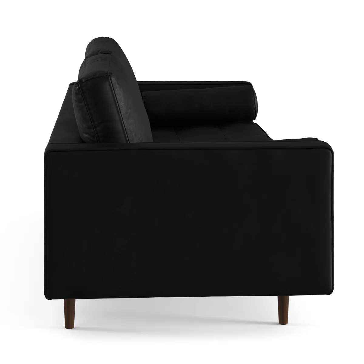 Sofá Velkan de Piel Capitonado de Asiento | 3 Plazas
