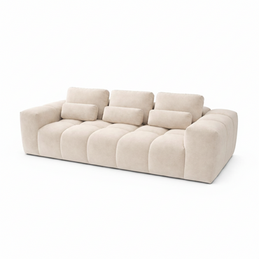 Sofá Modular 3 Plazas Tufteado Bishop