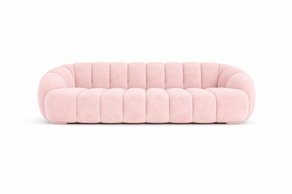 Sofa 3 plazas Lotto patas de Madera en acabado Natural