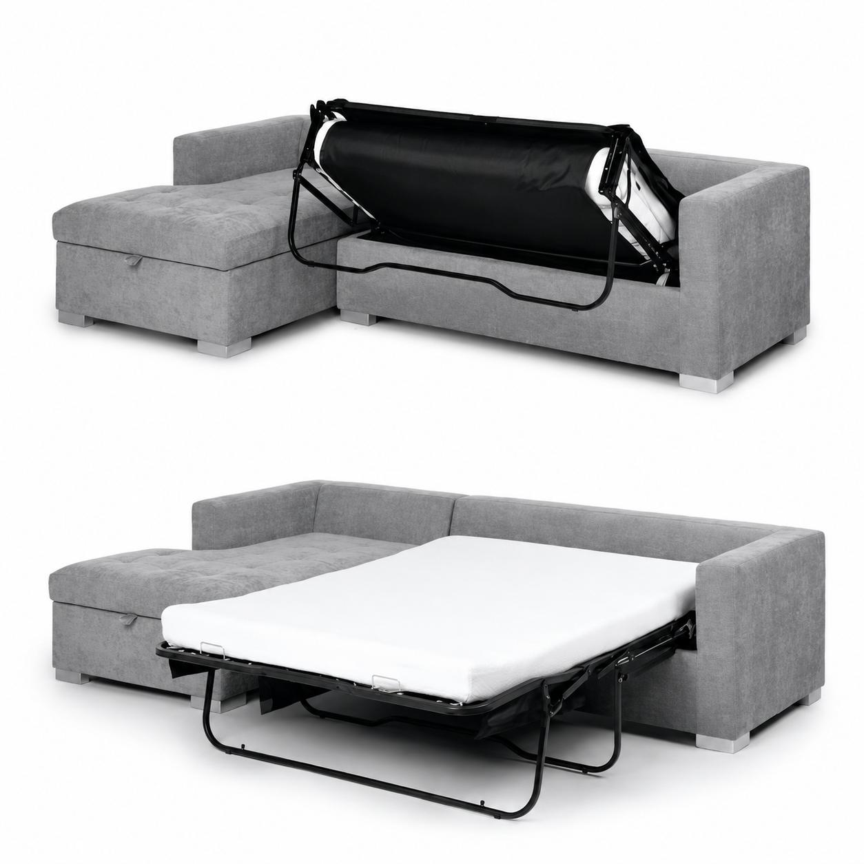 Seccional con sofa cama Matrimonial Modelo Sleep