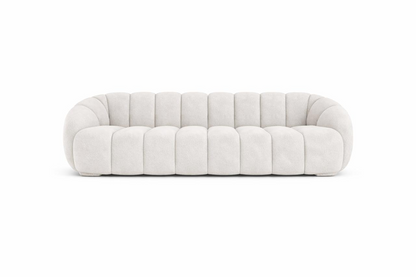Sofa 3 plazas Lotto patas de Madera en acabado Natural