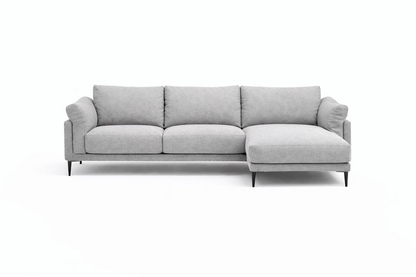 Sofá Seccional Moderno Milan con Chaise Longue Derecho