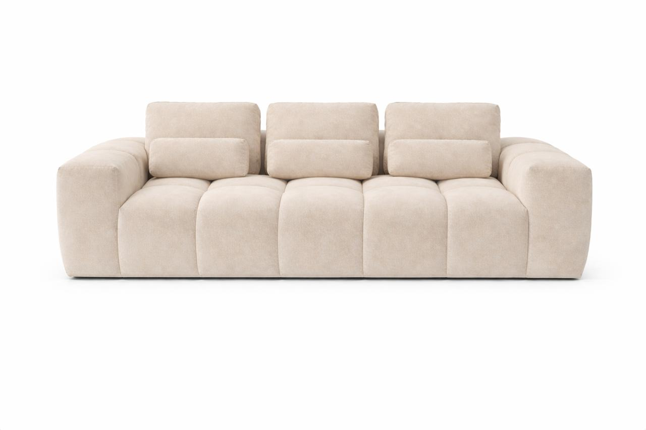 Sofá Modular 3 Plazas Tufteado Bishop