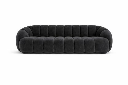 Sofa 3 plazas Lotto patas de Madera en acabado Natural