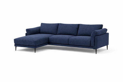 Sofá Seccional Moderno Milan con Chaise Longue Izquierdo