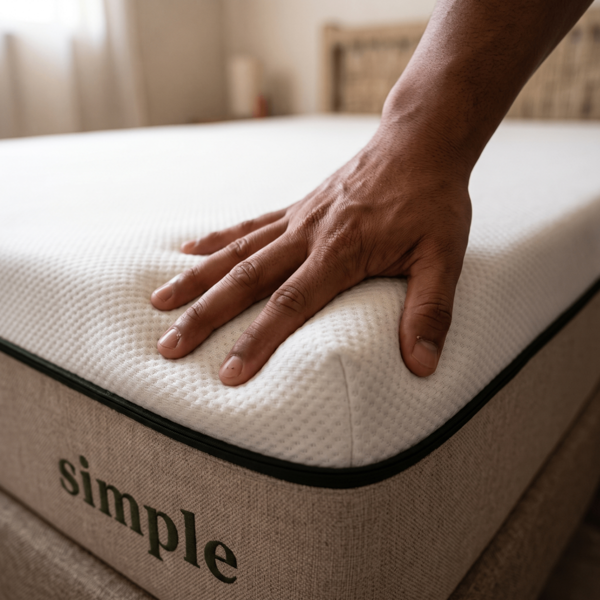 Colchón Memory Foam Queen Size 150x190 cm | SIMPLE