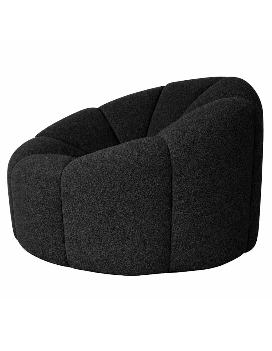 Sillón Lotto | Redondo Bouclé Premium
