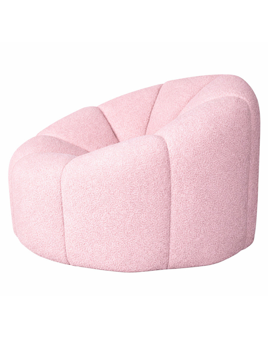 Sillón Lotto | Redondo Bouclé Premium