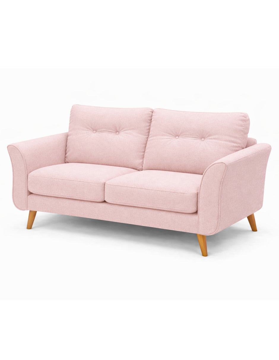 Sofa 2 plazas Montecarlo Rosa