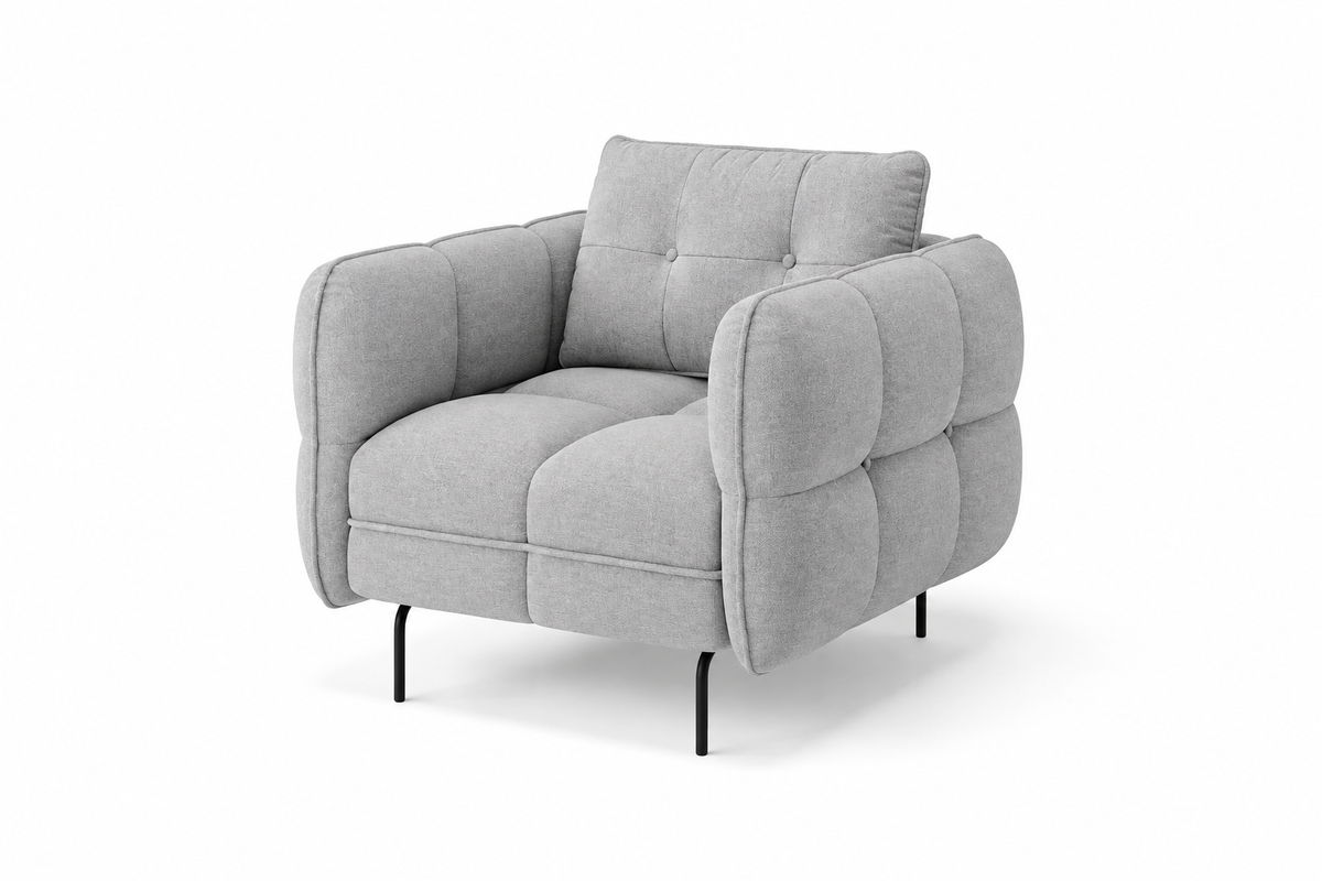 Sillón Siena gris claro