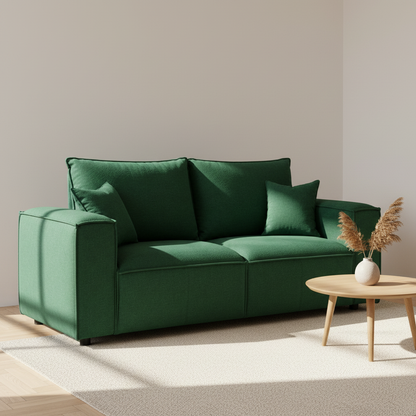 Sofá Praga Verde - Fondo Minimalista