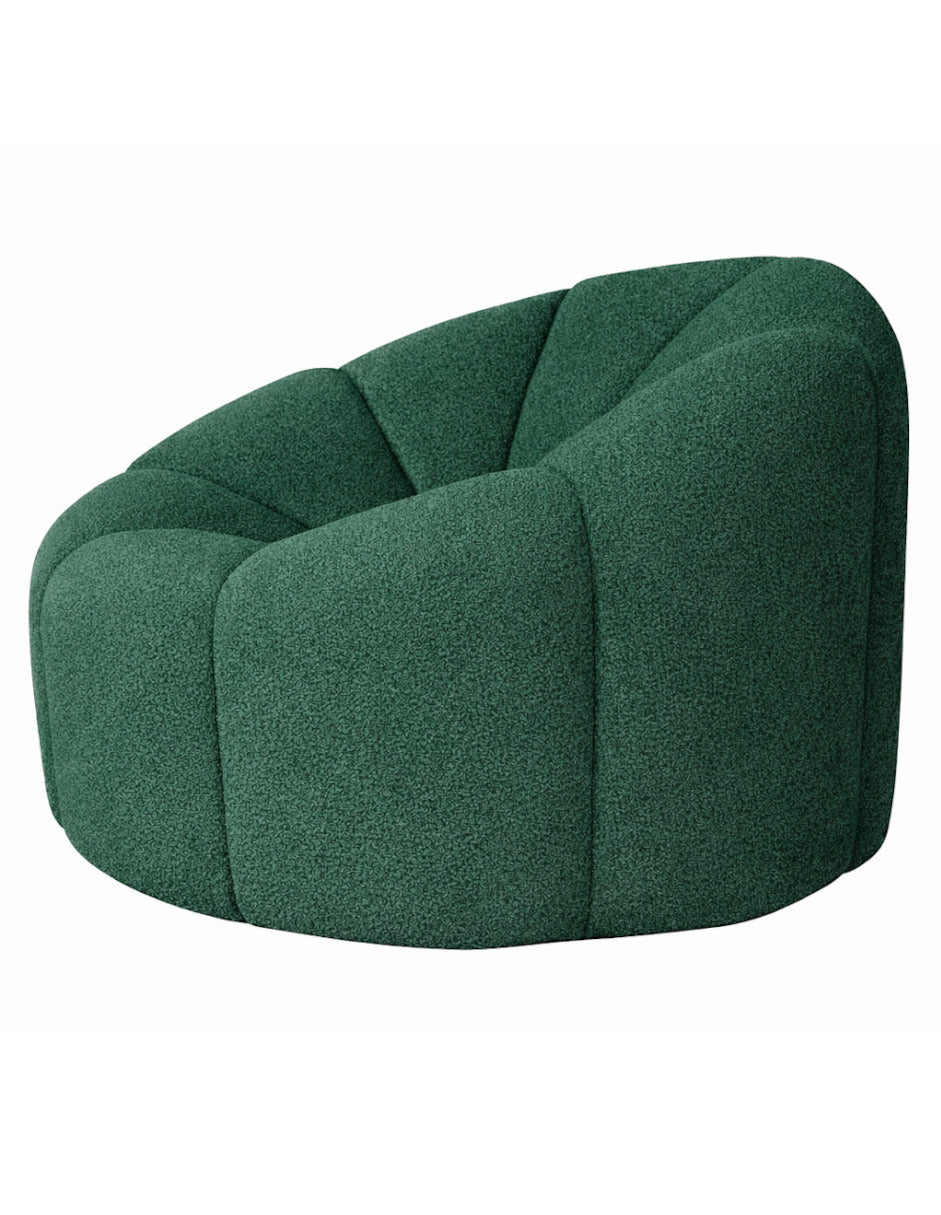Sillón Lotto | Redondo Bouclé Premium