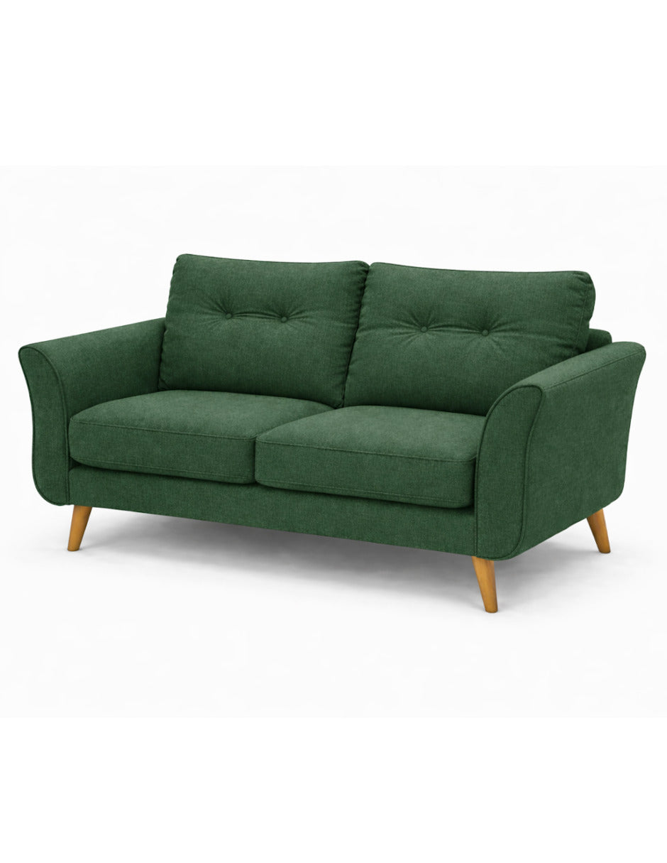 Sofa 2 plazas Montecarlo Verde Esmeralda